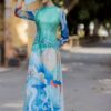 ao dai truyen thong in hoa tiet ad085 2