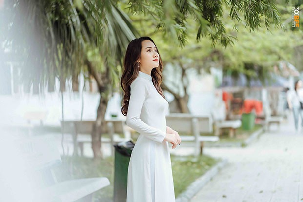 cach tao dang chup anh ao dai trang 1