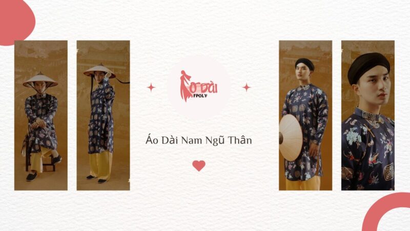 Áo dài nam ngũ thân